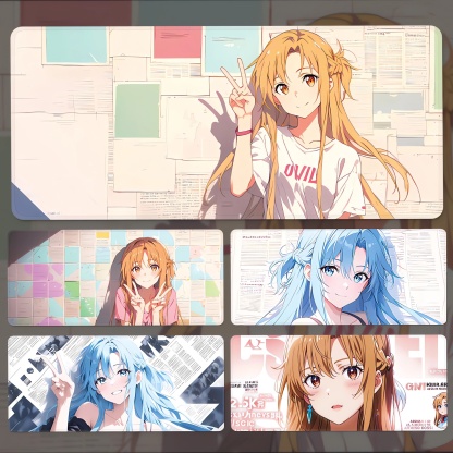 刀劍神域 主題桌墊 布質滑鼠墊