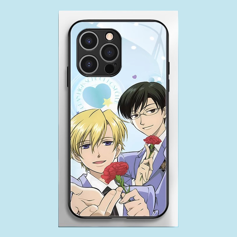 櫻蘭高校新款高清全包防摔玻璃殼