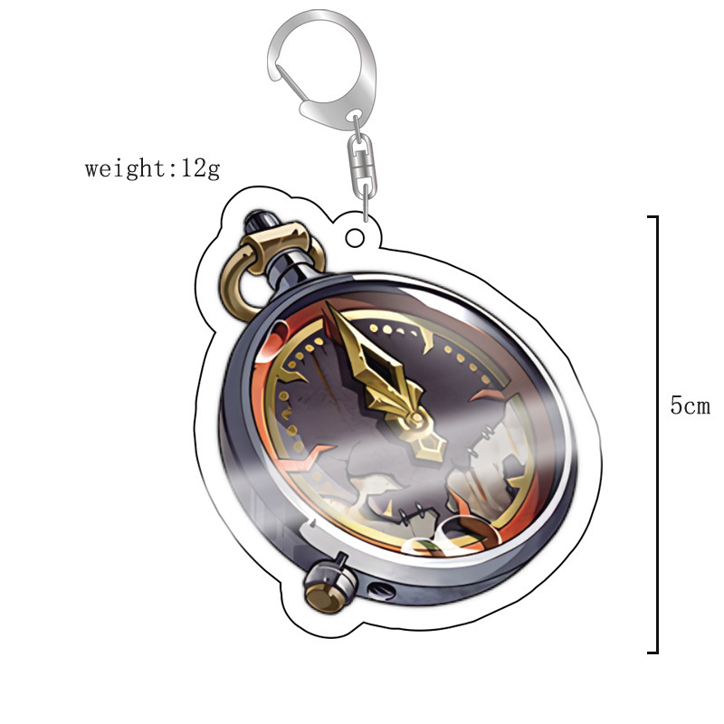 崩壞星穹鐵道愛莉希雅彥卿希露瓦景元白露姬子亞克力鑰匙扣掛飾【單買三件起送】