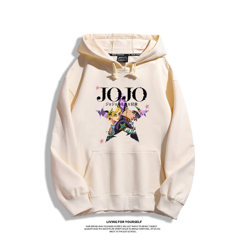 JOJO的奇妙冒險 聯名衛衣2025秋冬新款親子情侶裝連帽衛衣
