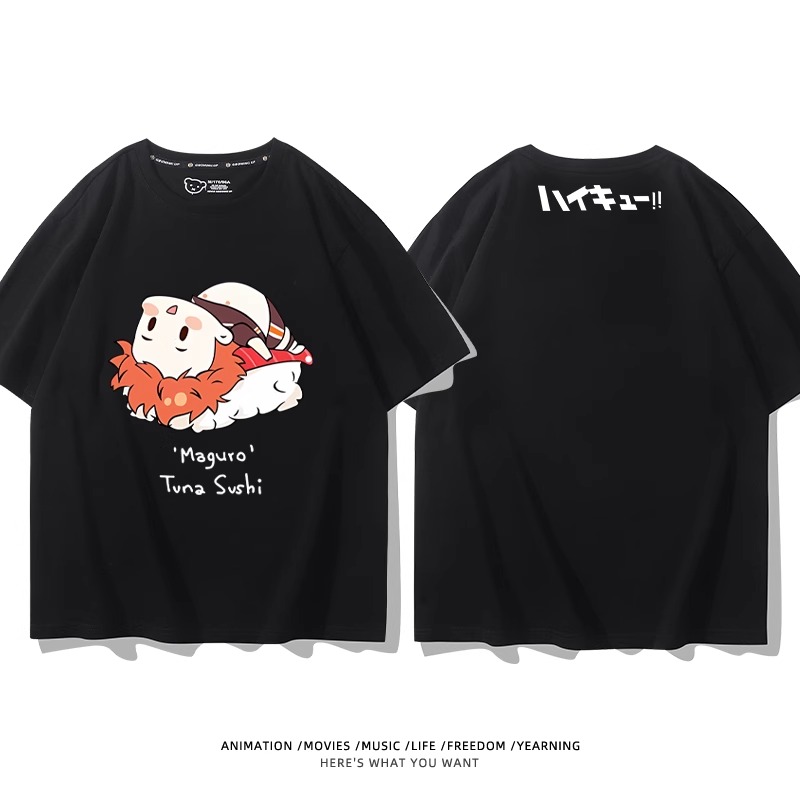 排球少年 2024親子情侶男女同款 純棉T恤