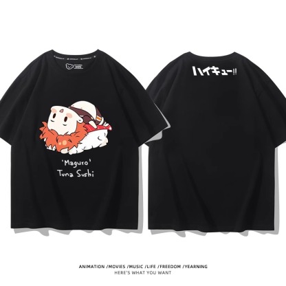 排球少年 2024親子情侶男女同款 純棉T恤