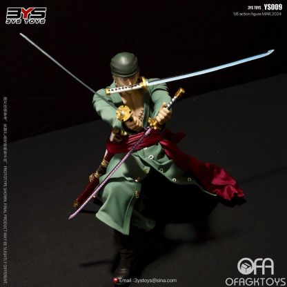 3YS TOYS海賊王 索隆 兵人可動人偶