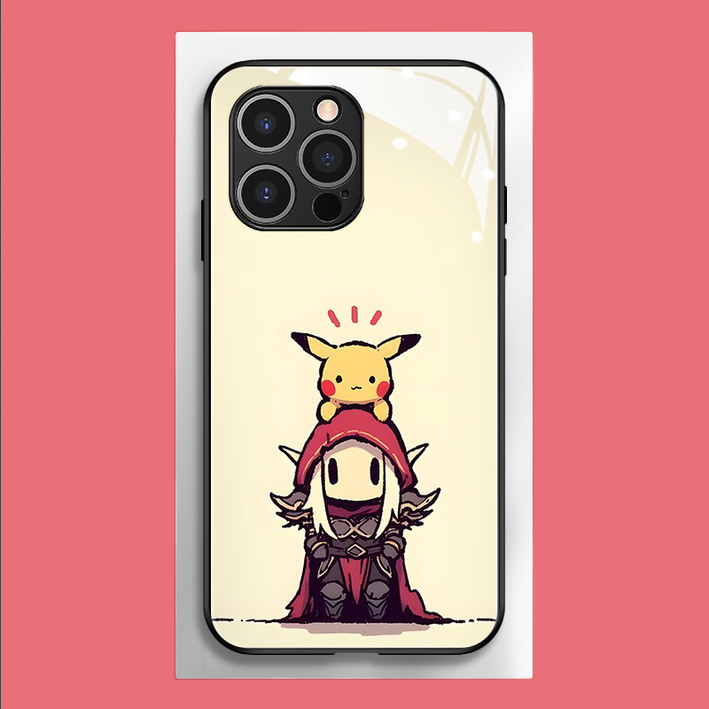 寶可夢新款高清全包防摔玻璃殼