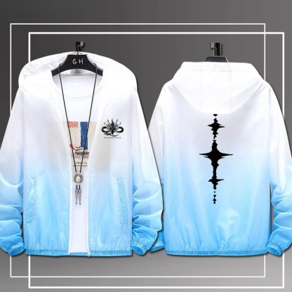 鳴潮 輕薄透氣漸變防曬衣外套