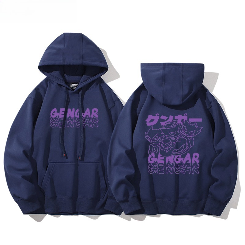 寶可夢新款 親子情侶男女連帽衛衣