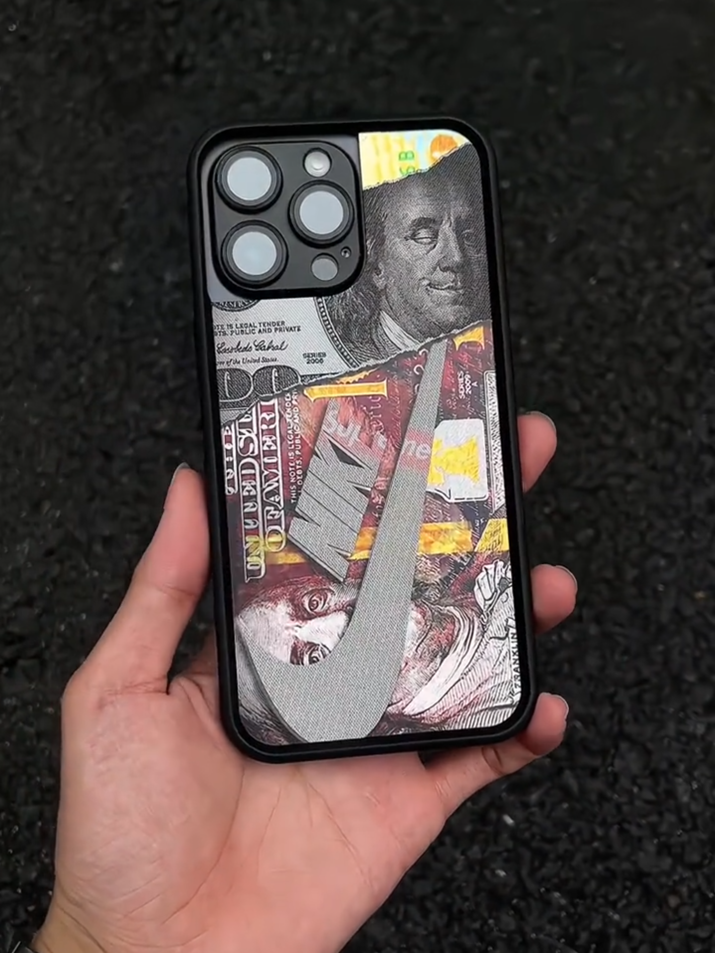 Nike美金電鍍磨砂手機殼