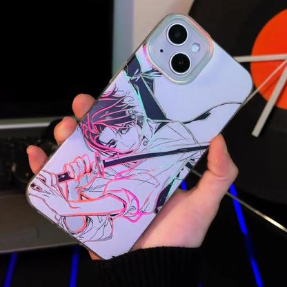 咒術迴戰 極光金漸變手機殼