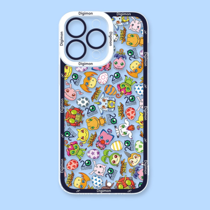 數碼寶貝天使眼透明防摔軟殼