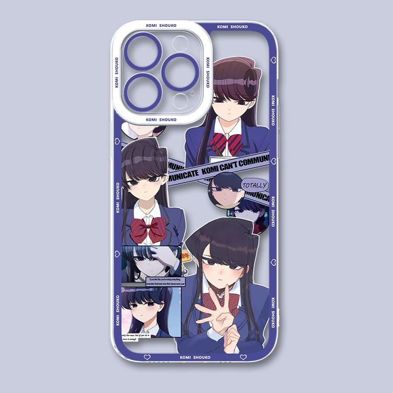 古見同學是溝通魯蛇天使眼透明防摔軟殼