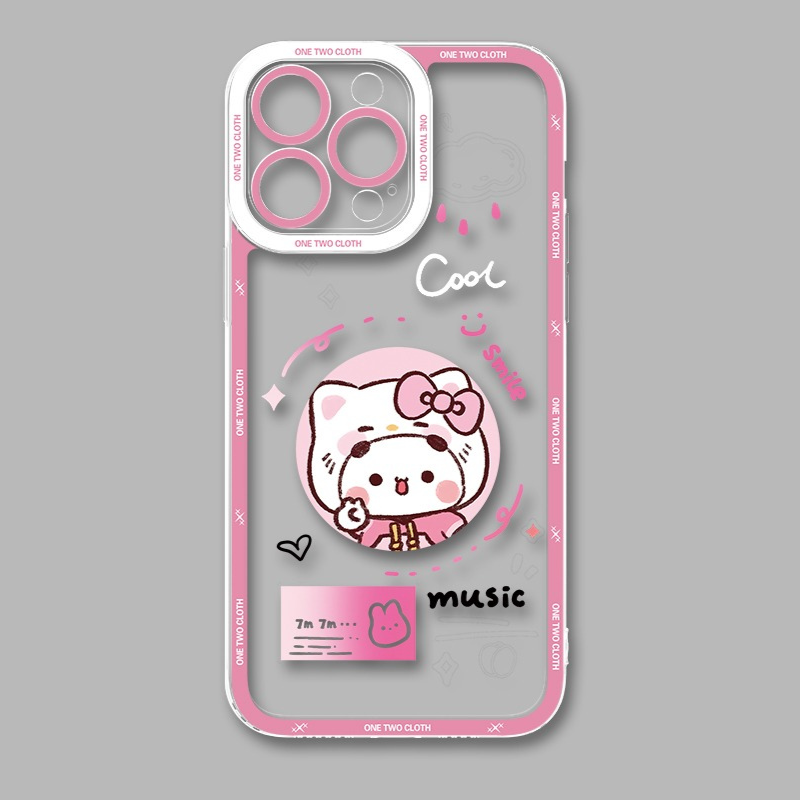 一二布布天使眼透明防摔軟殼