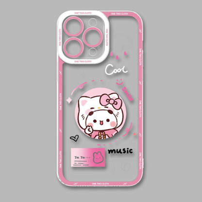 一二布布天使眼透明防摔軟殼