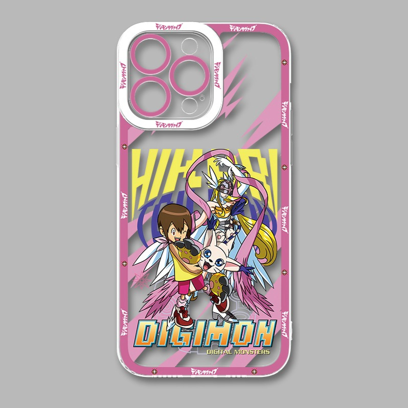 數碼寶貝天使眼透明防摔軟殼