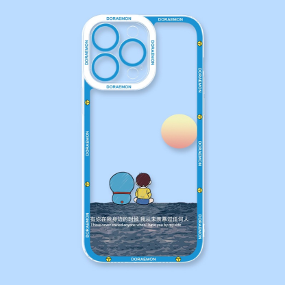 哆啦A夢天使眼透明防摔軟殼