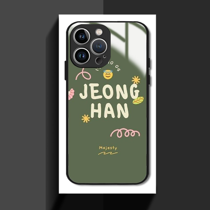 Seventeen新款高清全包防摔玻璃殼