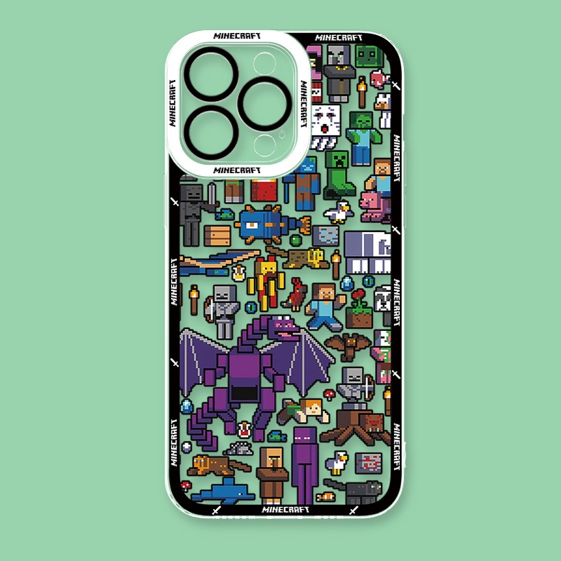 麥塊天使眼透明防摔軟殼