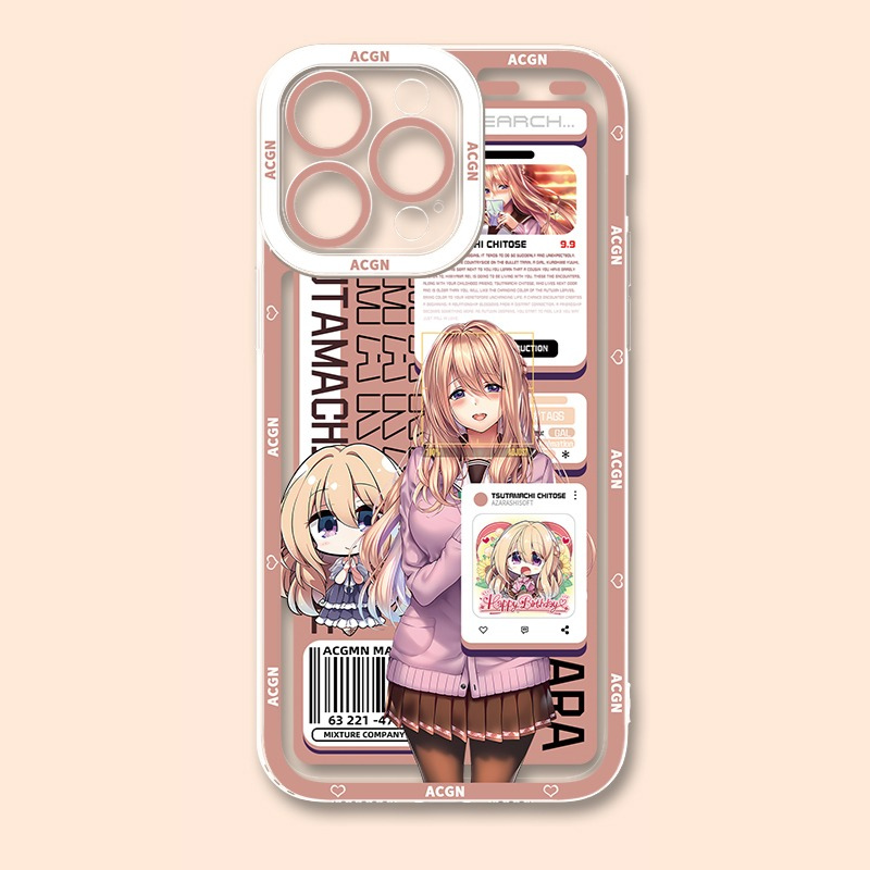 甜蜜女友天使眼透明防摔軟殼