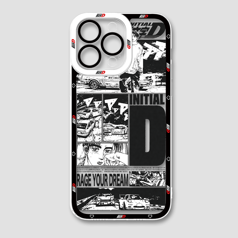 頭文字D天使眼透明防摔軟殼