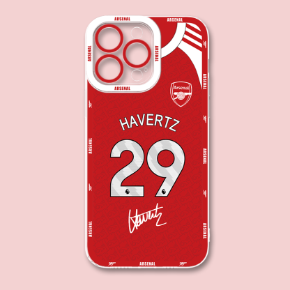 足球俱樂部天使眼透明防摔軟殼