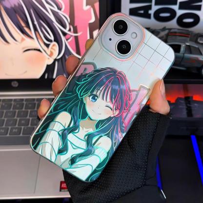 【大集合】動漫極光金漸變手機殼