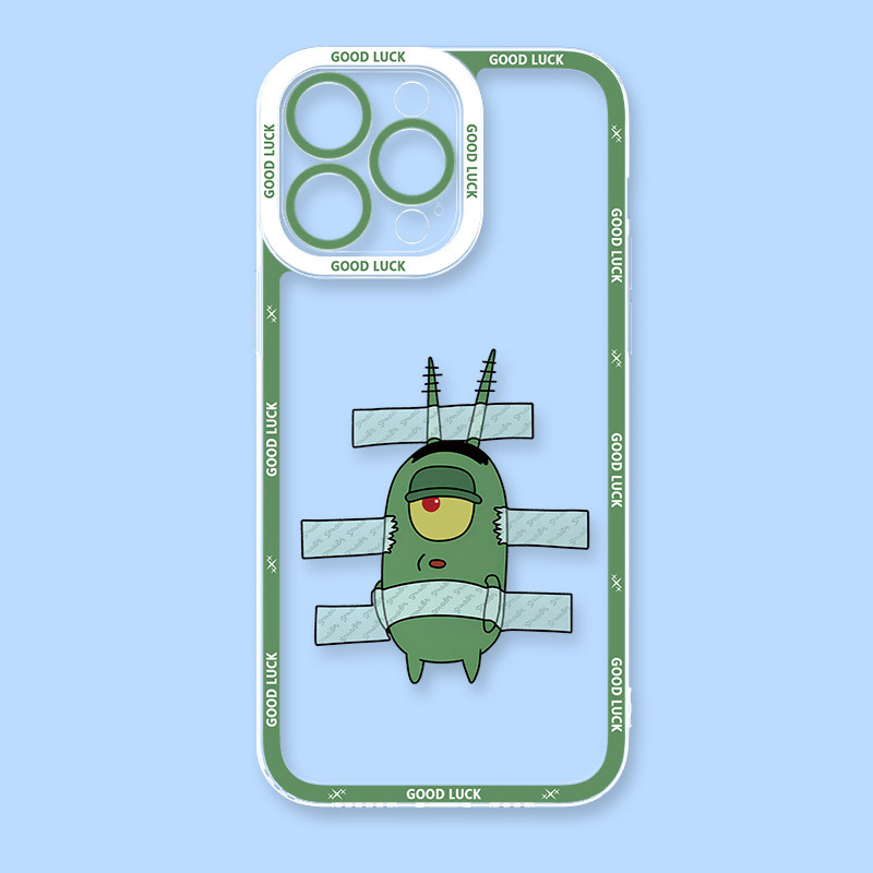 海綿寶寶天使眼透明防摔軟殼