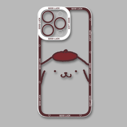 三麗鷗佈丁狗天使眼透明手機殼