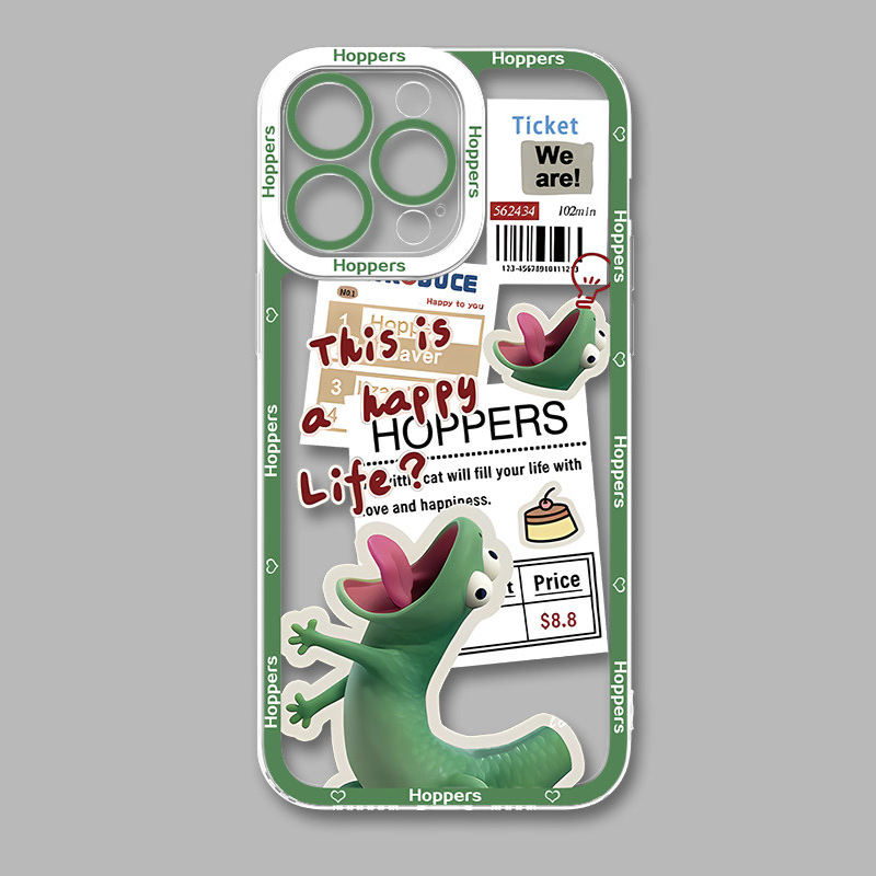 狸想世天使眼透明手機殼