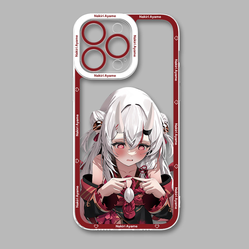 Nakiri Ayame 百鬼綾目天使眼透明手機殼