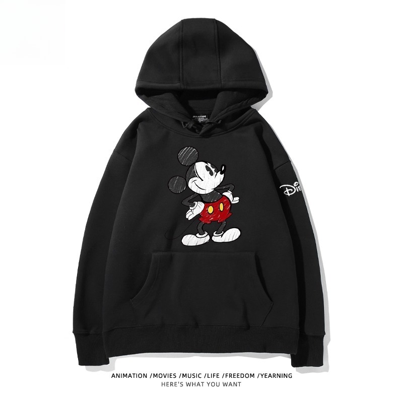 米老鼠米奇米妮 聯名衛衣2025秋冬新款親子情侶裝連帽衛衣