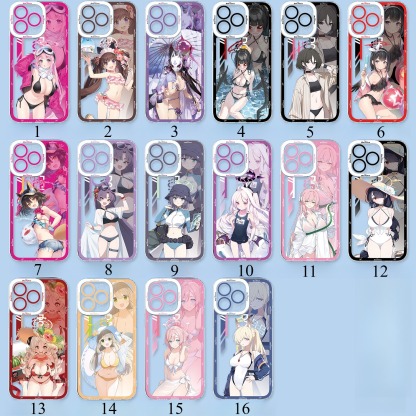 蔚藍檔案天使眼透明防摔軟殼