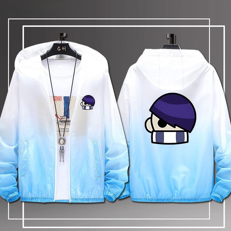 荒野亂鬥 輕薄透氣漸變防曬衣外套