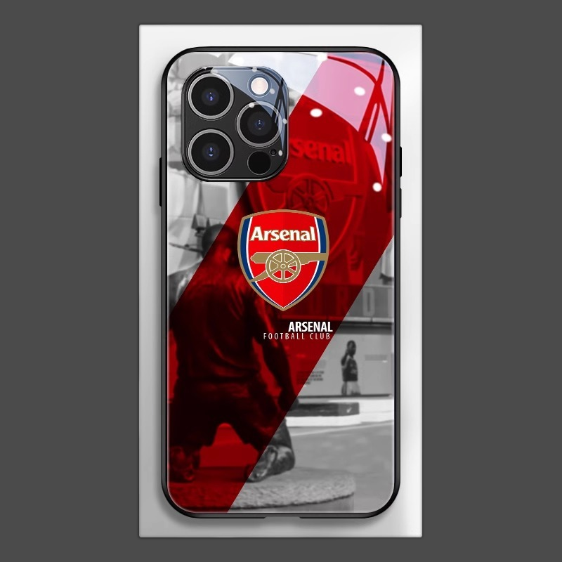 足球俱樂部新款高清全包防摔玻璃殼