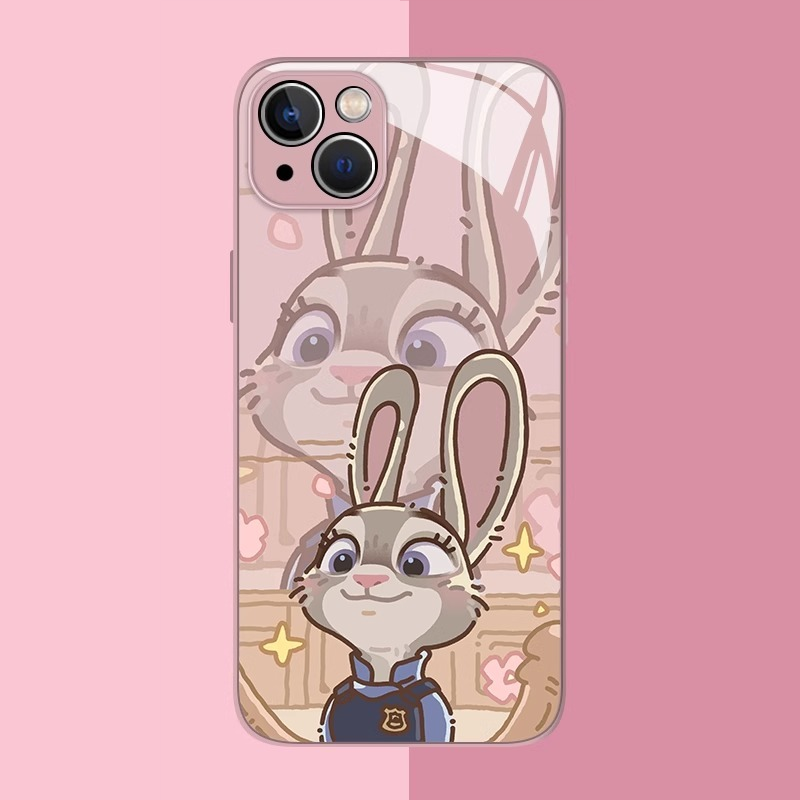 瘋狂動物城新款高清全包防摔玻璃殼