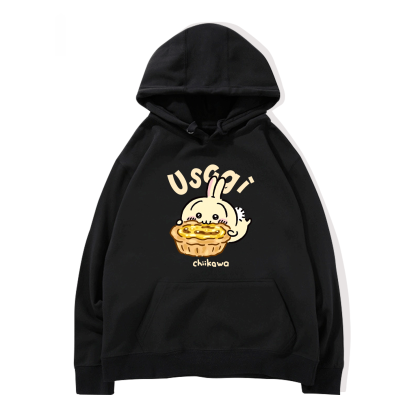 Chiikawa新款 親子情侶男女款連帽衛衣