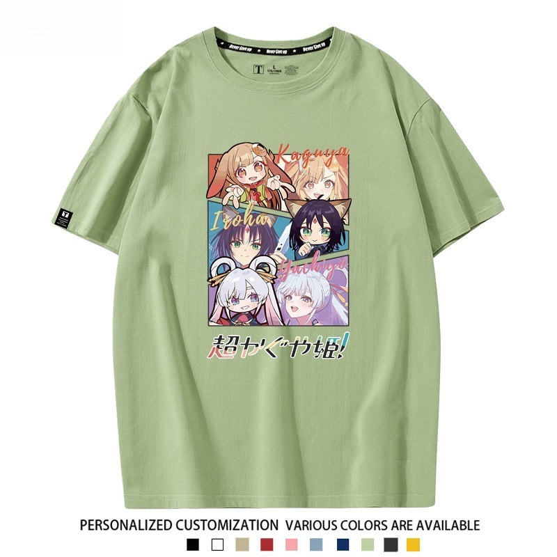 超時空輝耀姬 2026親子情侶男女同款 印花短袖T恤