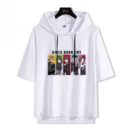 哭泣少女樂隊 連帽短袖T恤