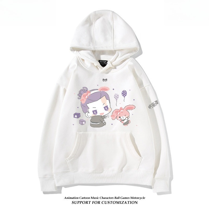 咒術迴戰 聯名衛衣2026秋冬新款親子情侶裝連帽衛衣