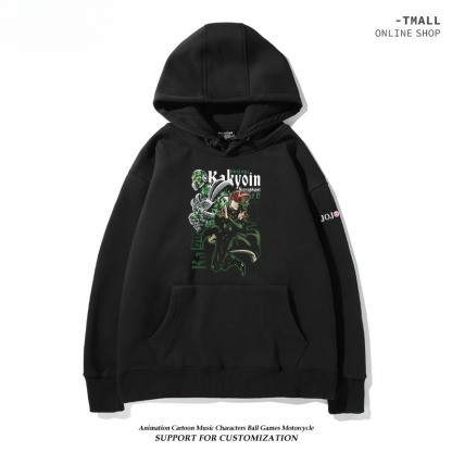 JOJO的奇妙冒險 親子情侶男女連帽衛衣