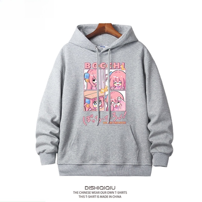 孤獨搖滾 聯名衛衣2025秋冬新款親子情侶裝連帽衛衣