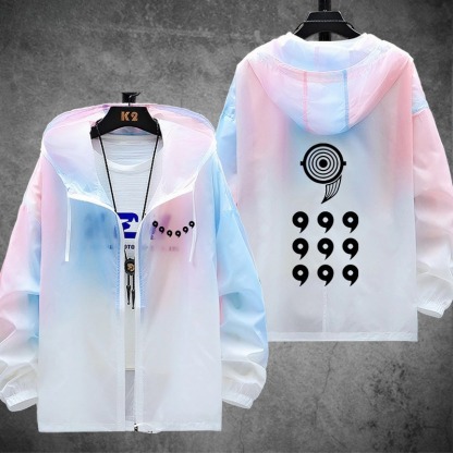 火影忍者 輕薄透氣漸變防曬衣外套