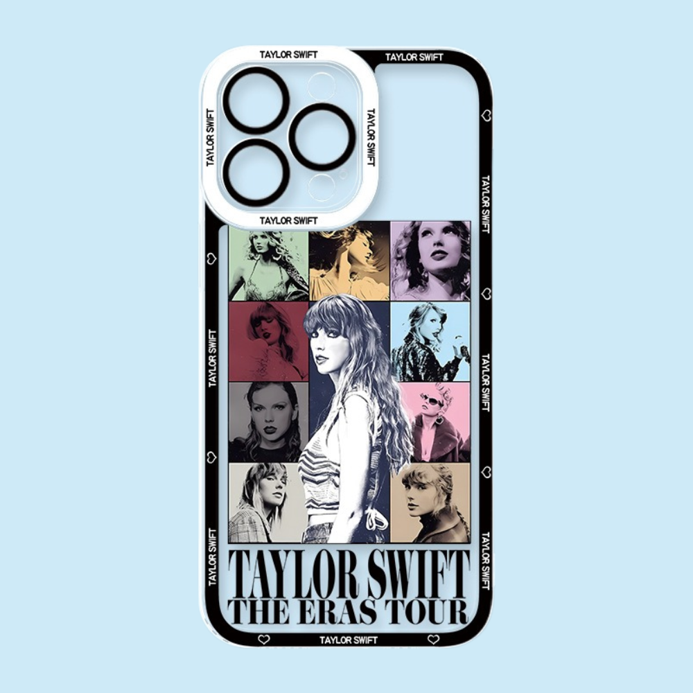 TaylorSwift黴黴天使眼透明防摔軟殼
