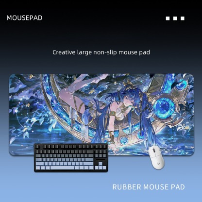 鳴潮尤諾 主題桌墊 布質滑鼠墊