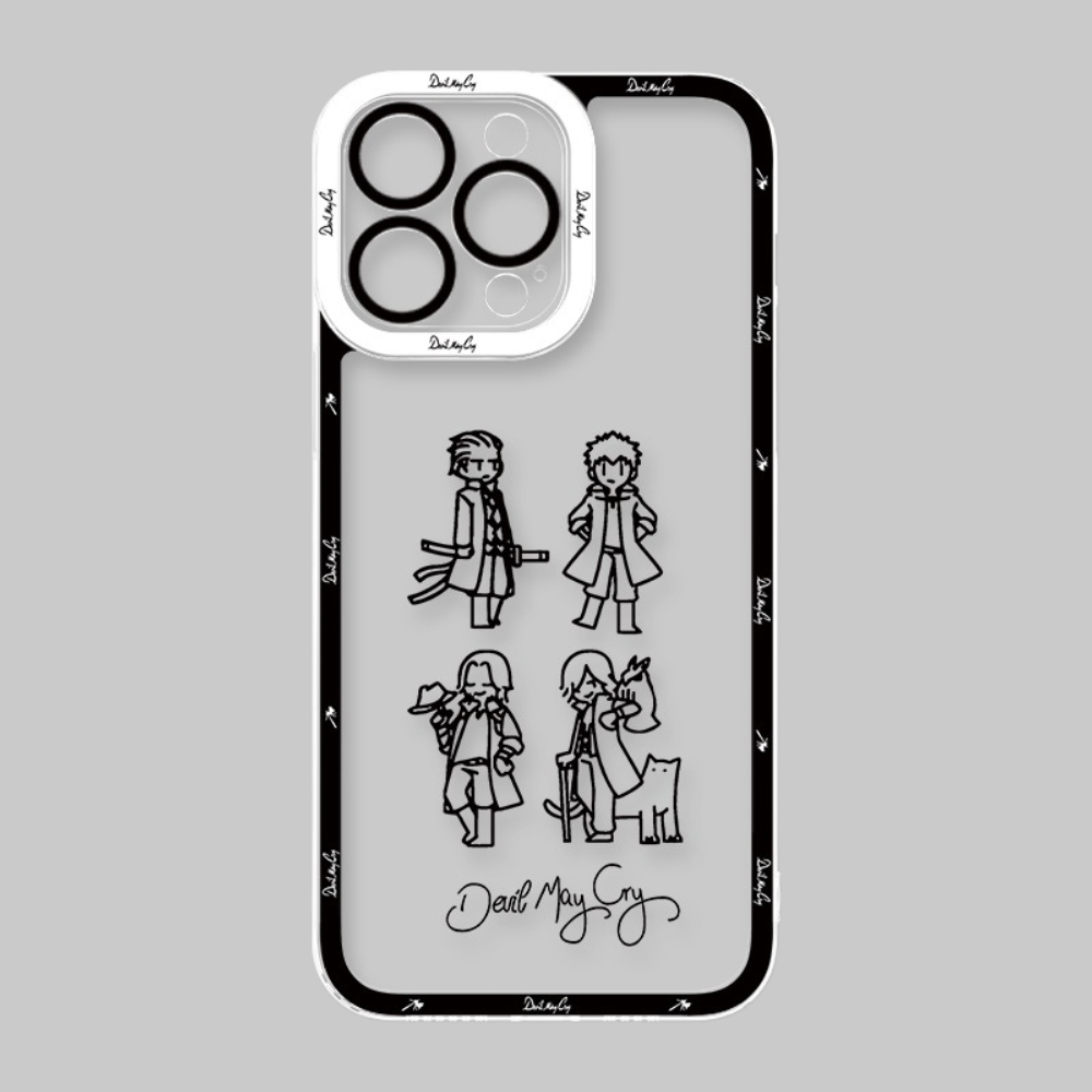 鬼泣天使眼透明防摔軟殼