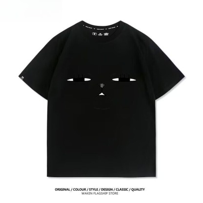 膽大黨 2026親子情侶男女同款 印花短袖T恤