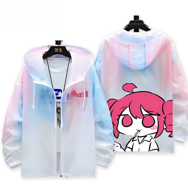 初音未來 輕薄透氣漸變防曬衣外套