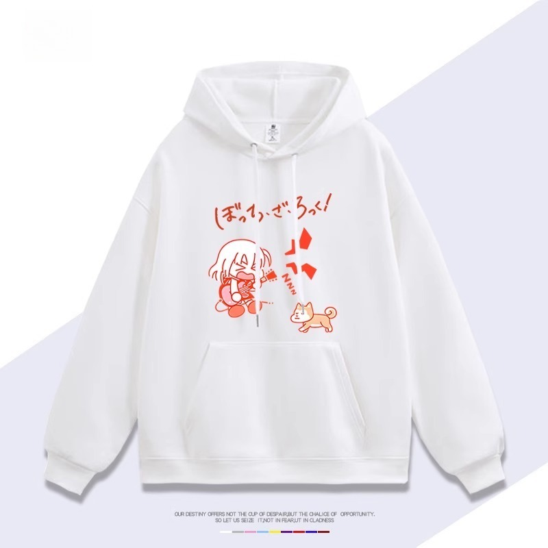 孤獨搖滾 聯名衛衣2025秋冬新款親子情侶裝連帽衛衣