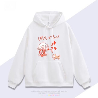 孤獨搖滾 聯名衛衣2025秋冬新款親子情侶裝連帽衛衣