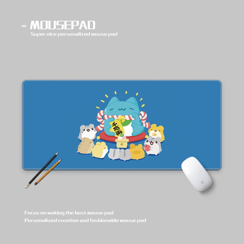 貓貓蟲 主題桌墊 布質滑鼠墊