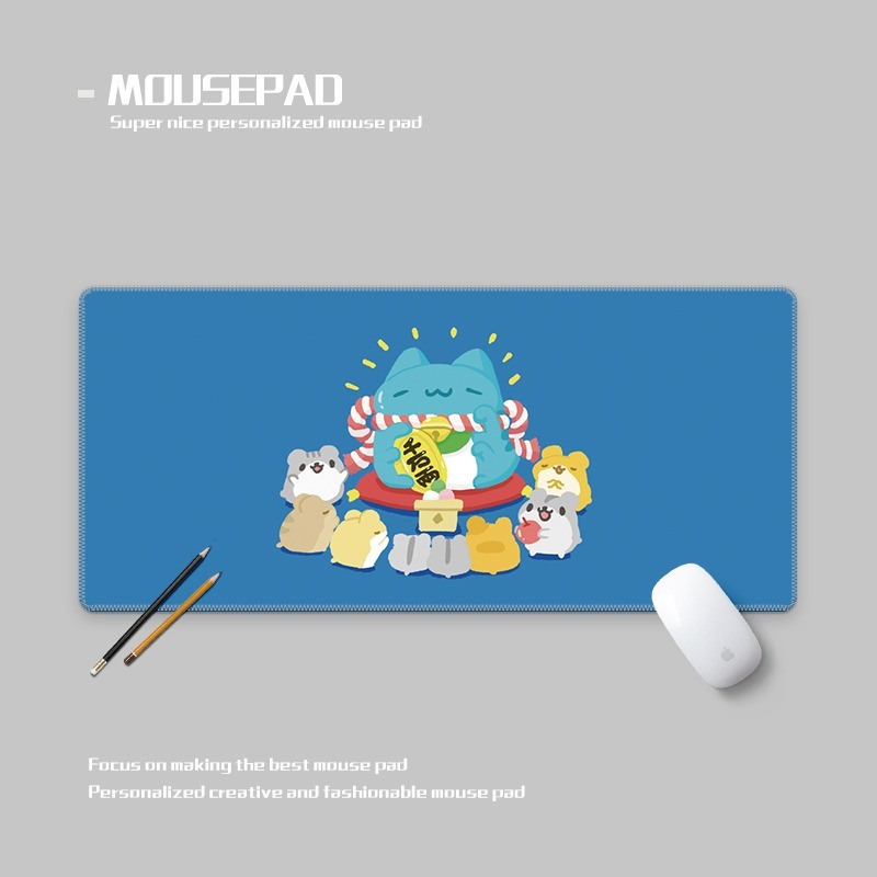 貓貓蟲 主題桌墊 布質滑鼠墊