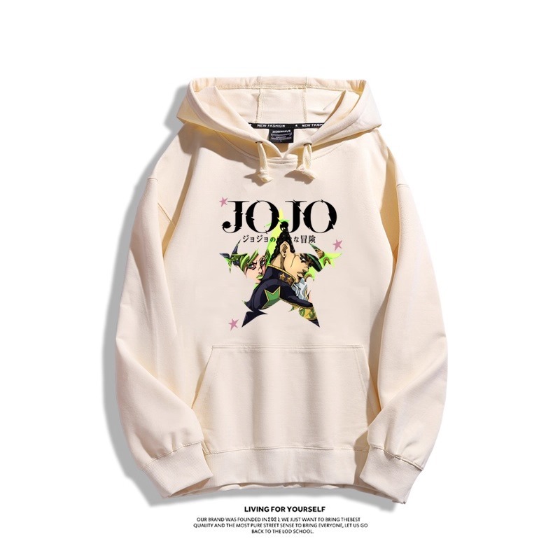 JOJO的奇妙冒險 聯名衛衣2025秋冬新款親子情侶裝連帽衛衣